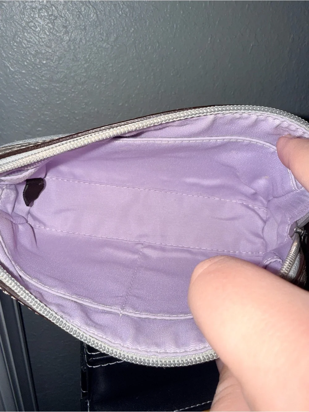 Coach cosmetic bag